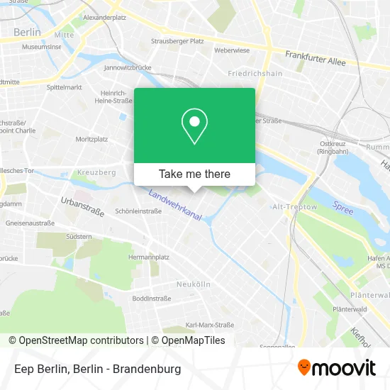 Eep Berlin map