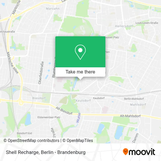 Shell Recharge map