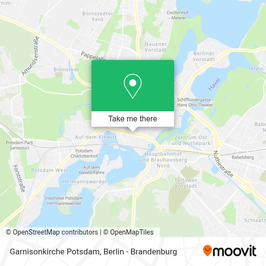 Garnisonkirche Potsdam map