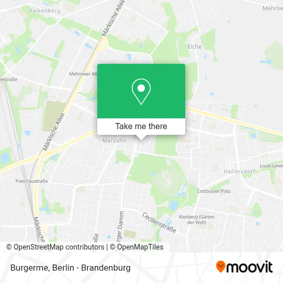 Burgerme map