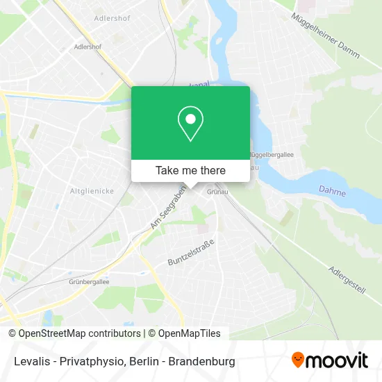 Levalis - Privatphysio map