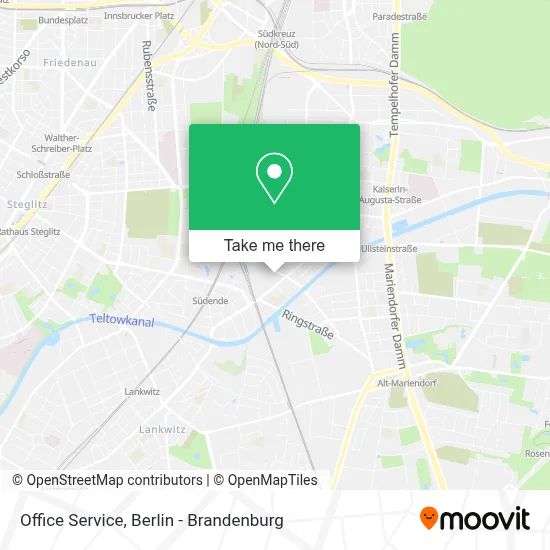 Office Service map