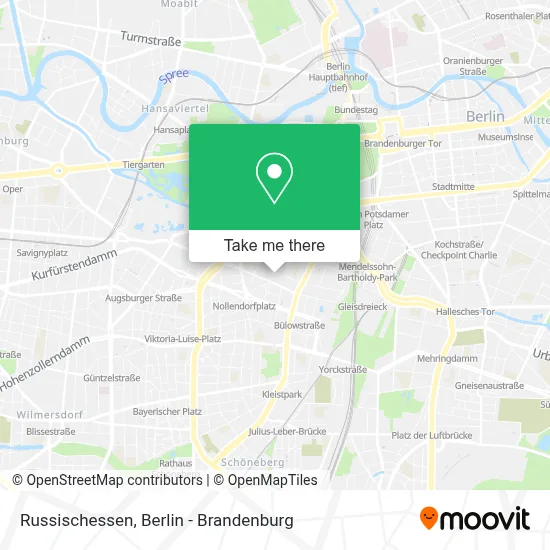 Russischessen map