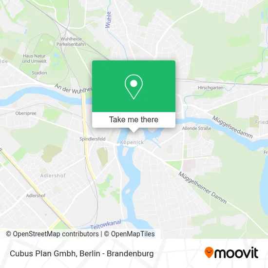 Cubus Plan Gmbh map