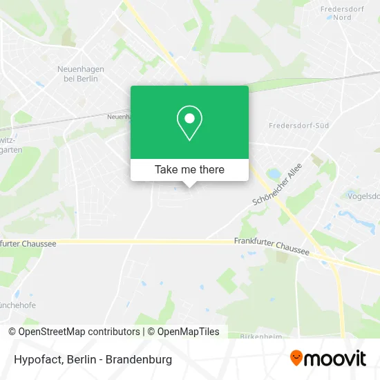 Hypofact map