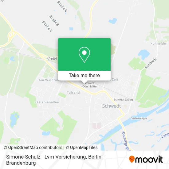 Simone Schulz - Lvm Versicherung map