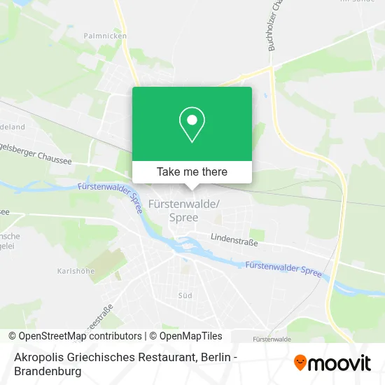 Akropolis Griechisches Restaurant map
