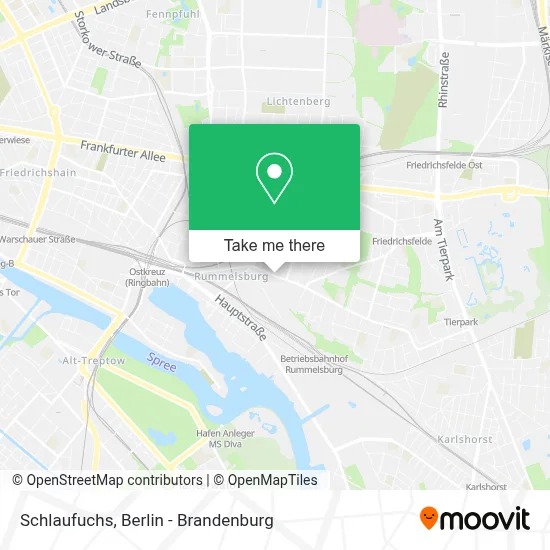 Schlaufuchs map