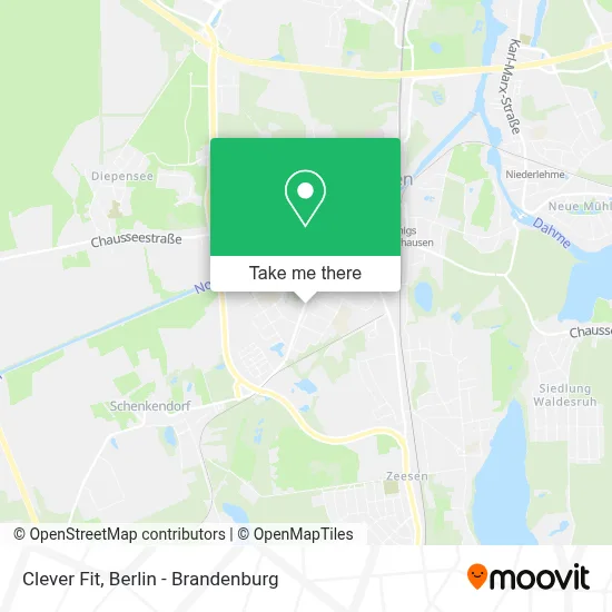 Clever Fit map