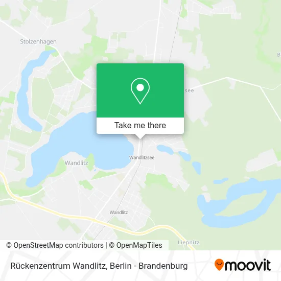 Rückenzentrum Wandlitz map
