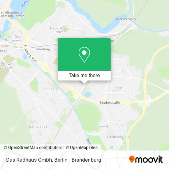 Das Radhaus Gmbh map