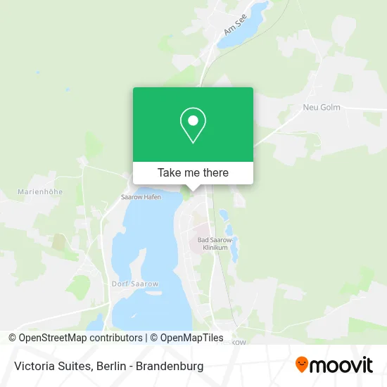Victoria Suites map