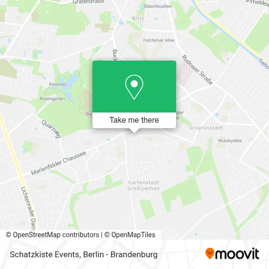 Schatzkiste Events map