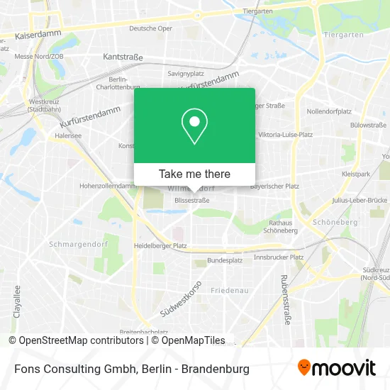 Fons Consulting Gmbh map