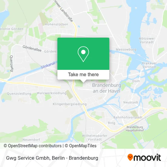Gwg Service Gmbh map