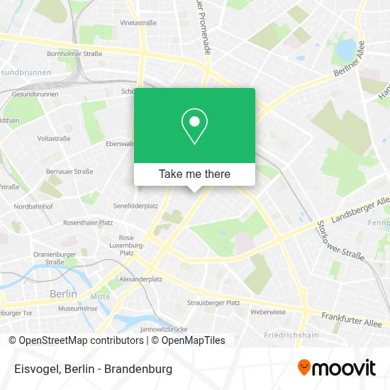 Eisvogel map