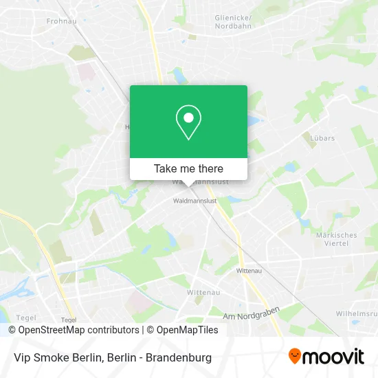 Vip Smoke Berlin map