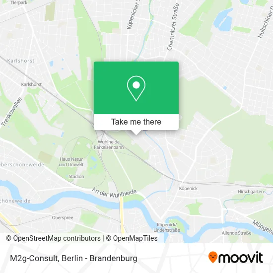 M2g-Consult map