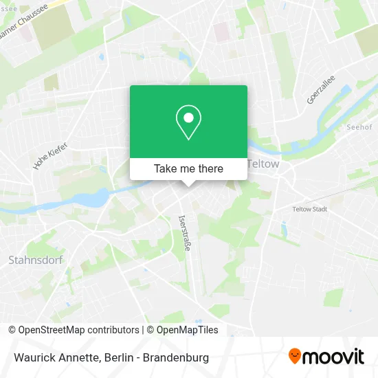 Waurick Annette map