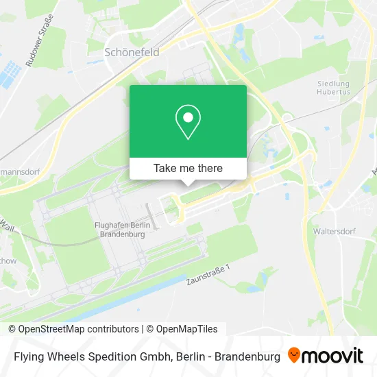 Flying Wheels Spedition Gmbh map