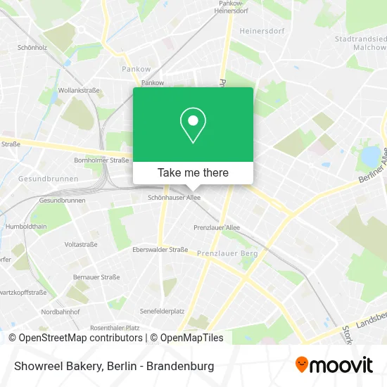 Showreel Bakery map