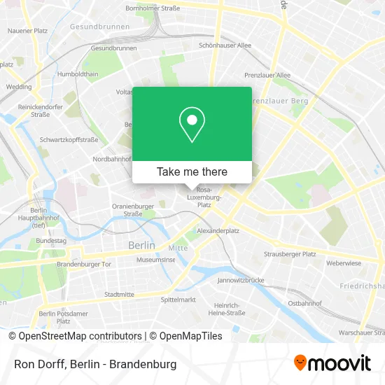 Ron Dorff map
