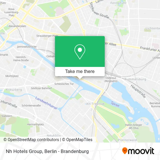 Nh Hotels Group map