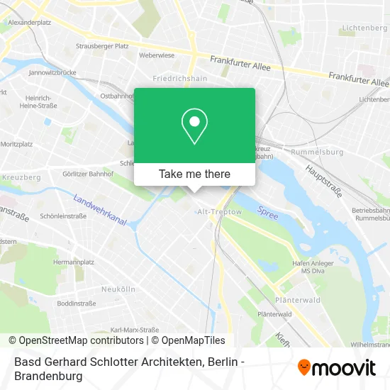 Basd Gerhard Schlotter Architekten map