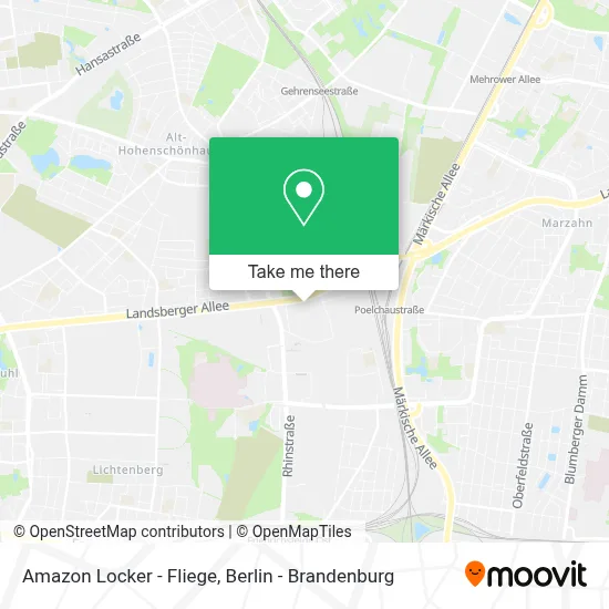 Amazon Locker - Fliege map