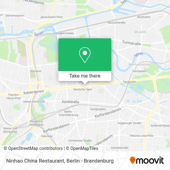 Ninhao China Restaurant map