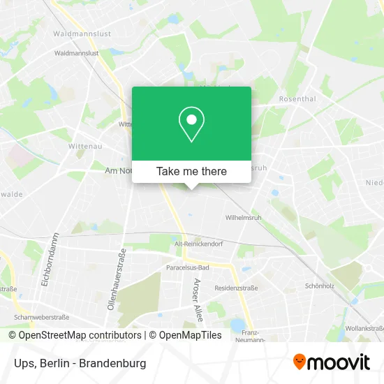 Ups map