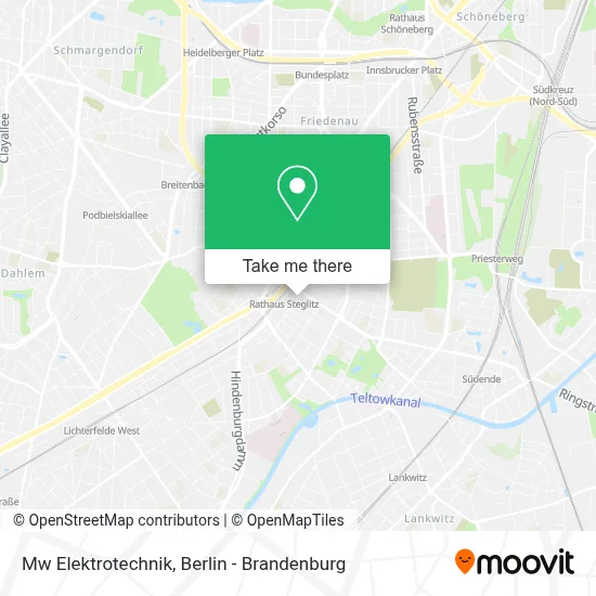Mw Elektrotechnik map