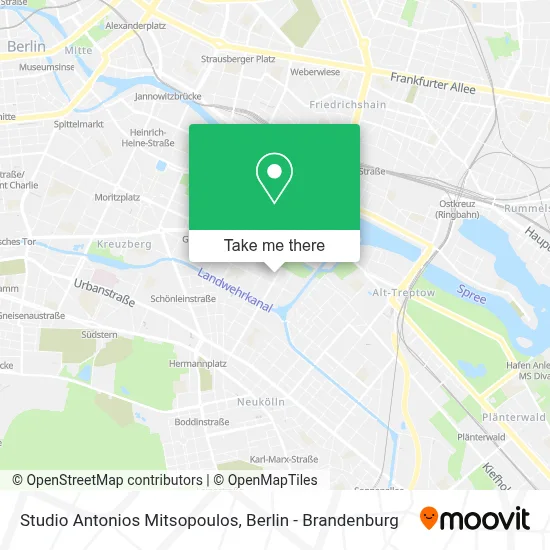 Studio Antonios Mitsopoulos map