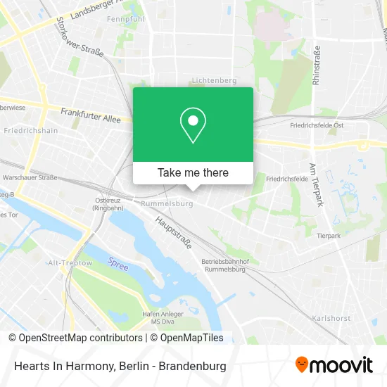 Hearts In Harmony map