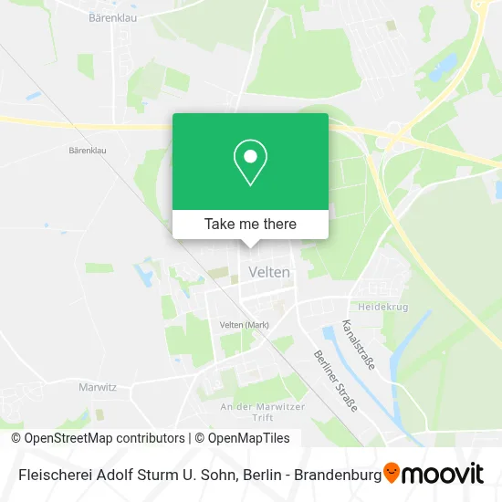 Fleischerei Adolf Sturm U. Sohn map