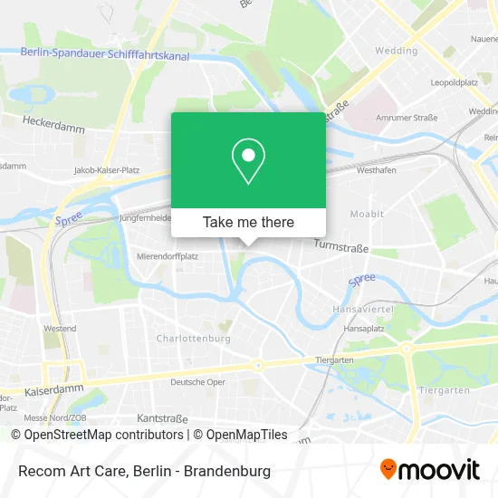 Recom Art Care map