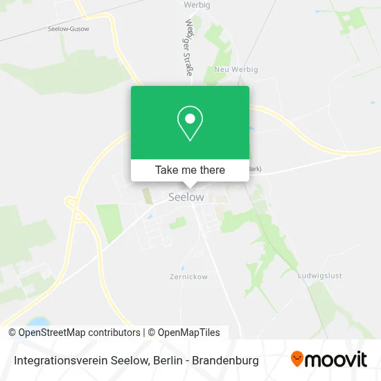 Integrationsverein Seelow map