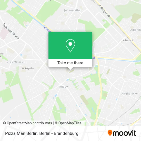 Pizza Man Berlin map