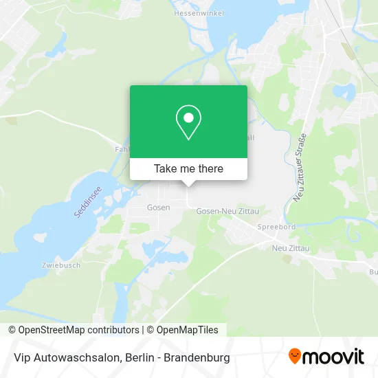 Vip Autowaschsalon map