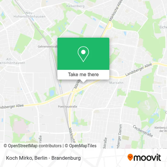 Koch Mirko map