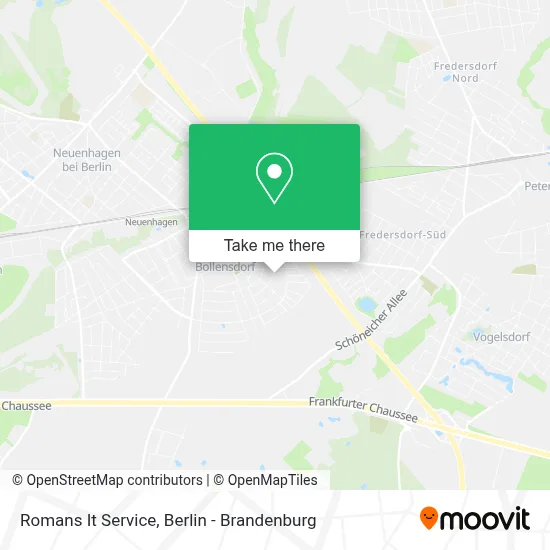 Romans It Service map