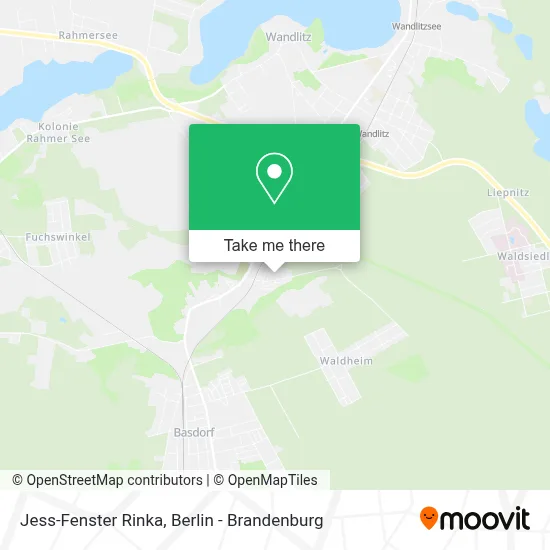 Jess-Fenster Rinka map