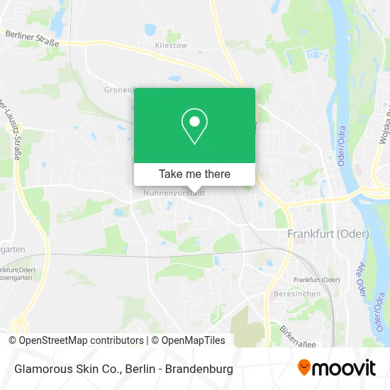 Glamorous Skin Co. map