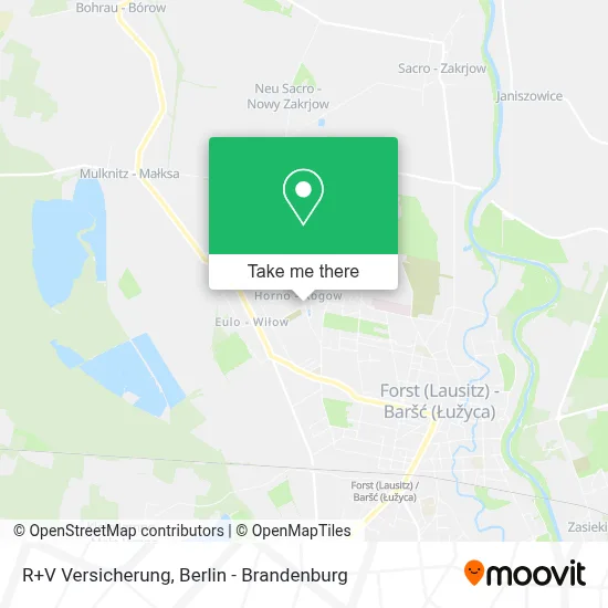 R+V Versicherung map
