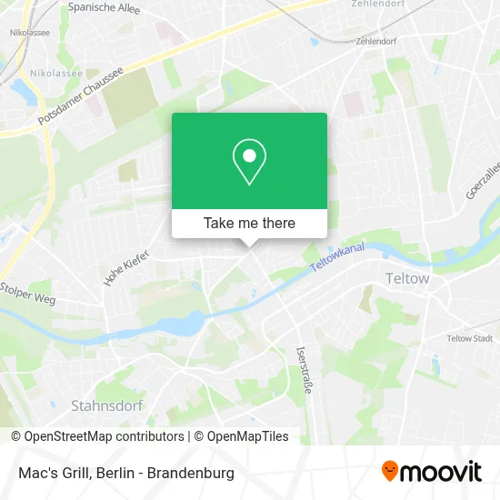 Mac's Grill map