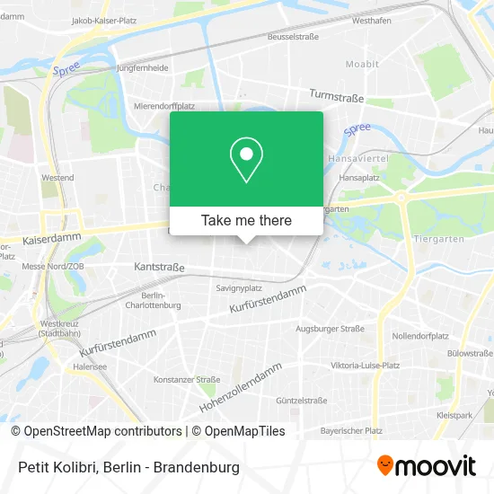 Petit Kolibri map