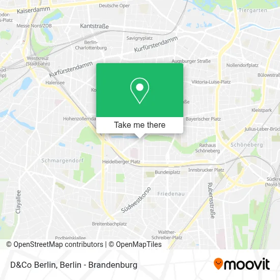 D&Co Berlin map