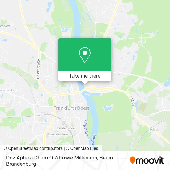 Doz Apteka Dbam O Zdrowie Millenium map