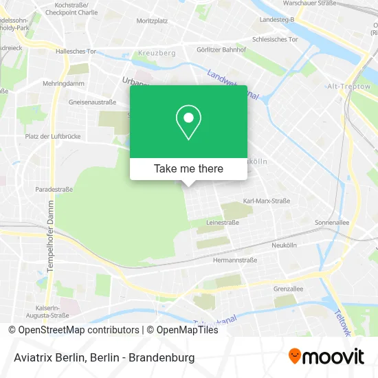 Aviatrix Berlin map