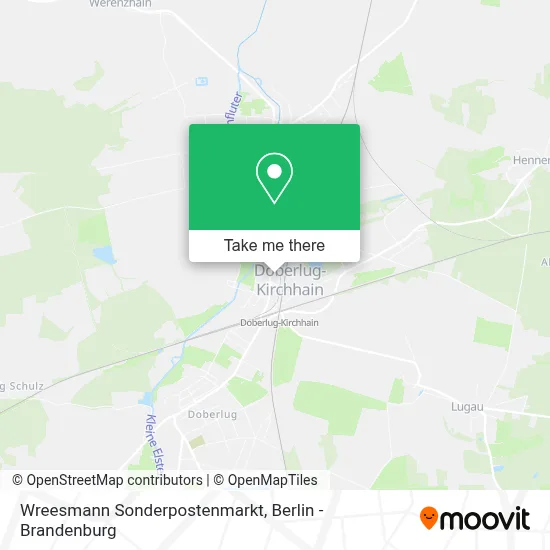 Wreesmann Sonderpostenmarkt map